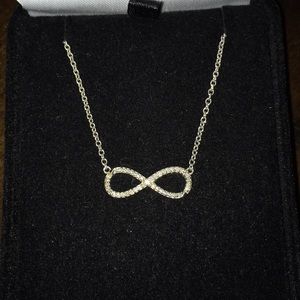 Diamond Infinity Necklace